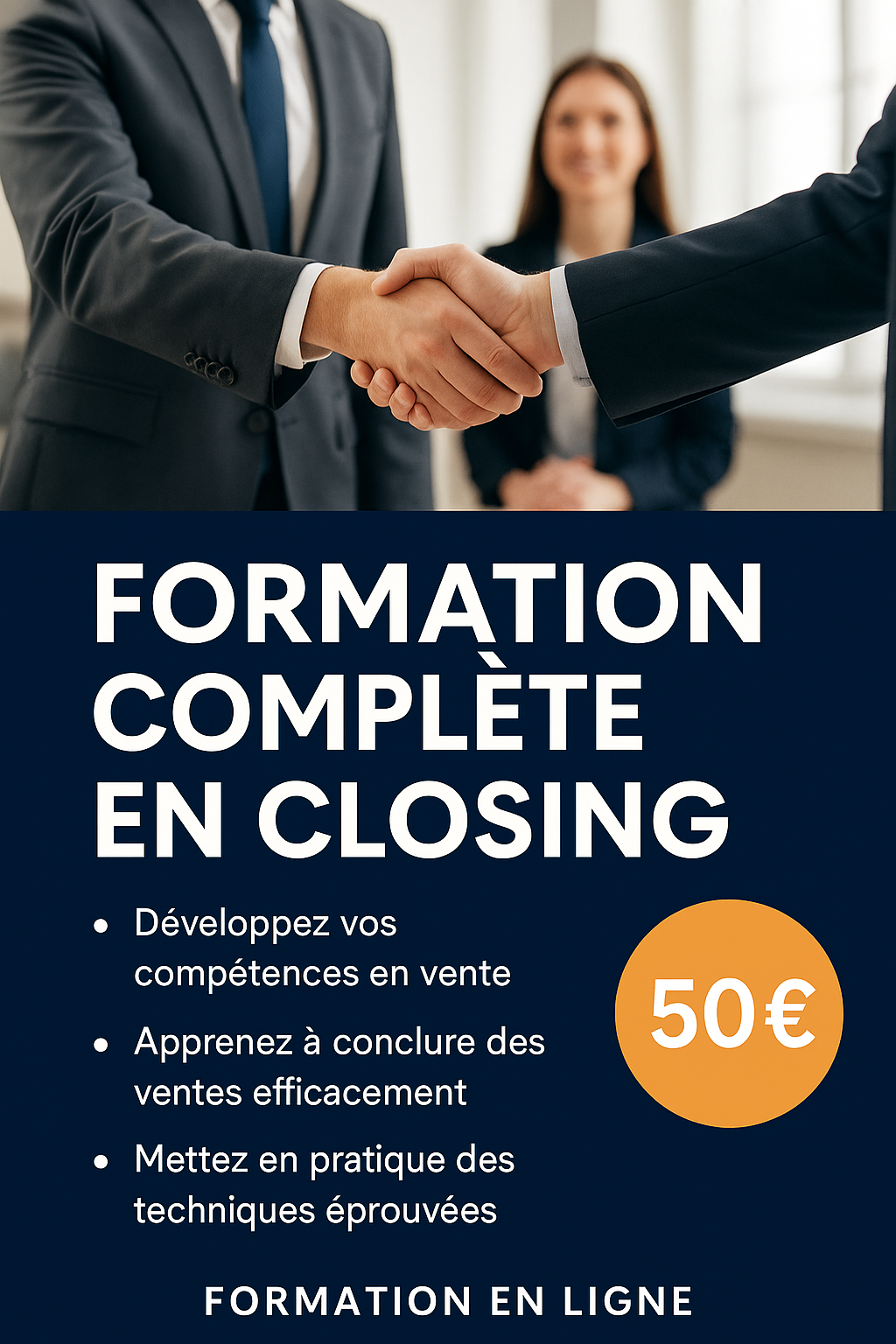 “Devenez Closer Expert : Psychologie et Méthodes de Vente”